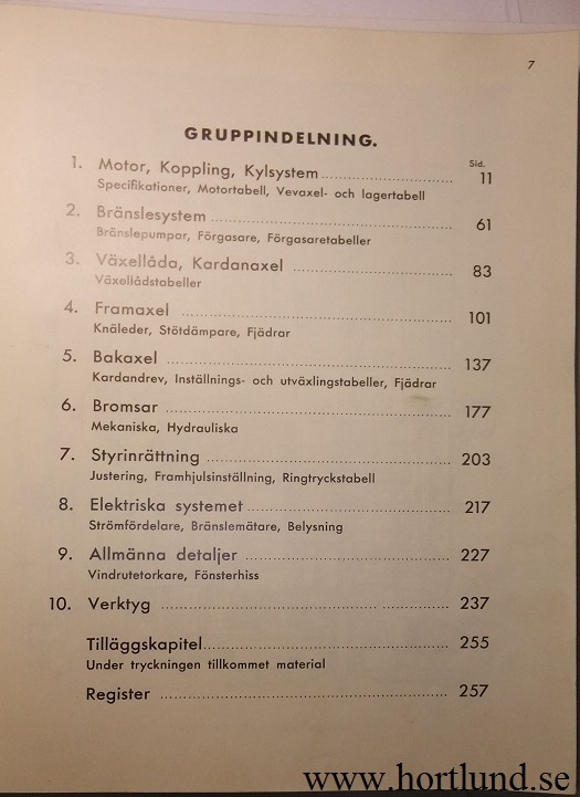 1931 - 1940 Opel Service Handbok på svenska - 4