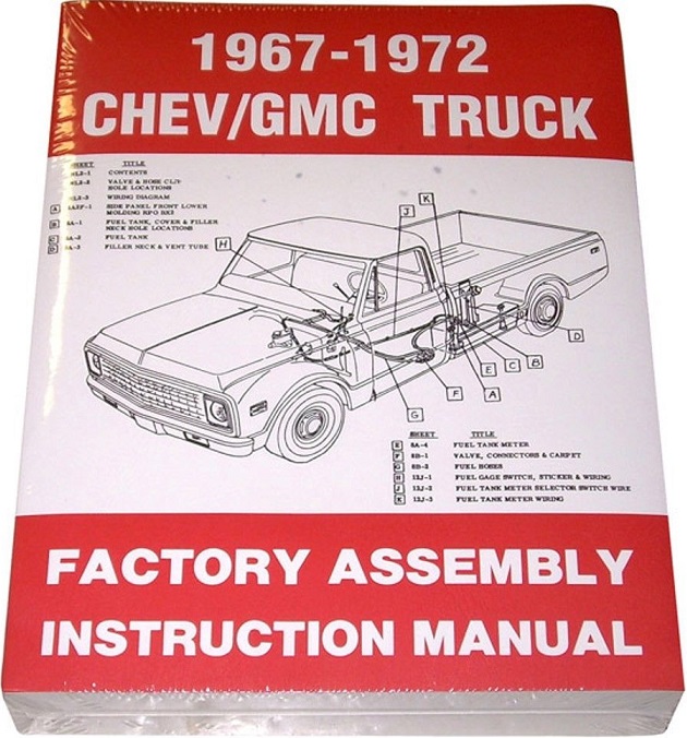 1967-1972 Chevrolet/GMC Truck Factory Assembly Manual