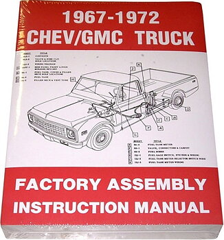 1967-1972 Chevrolet/GMC Truck Factory Assembly Manual