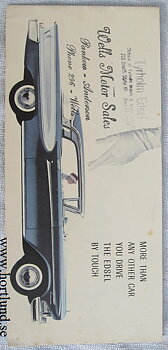 1958 Edsel broschyr ED-7106 REV. 12-57