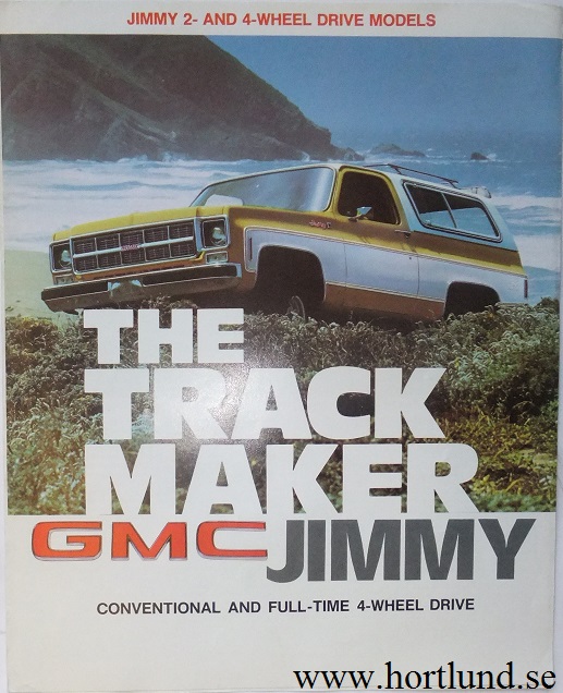 1977 GMC Jimmy Broschyr