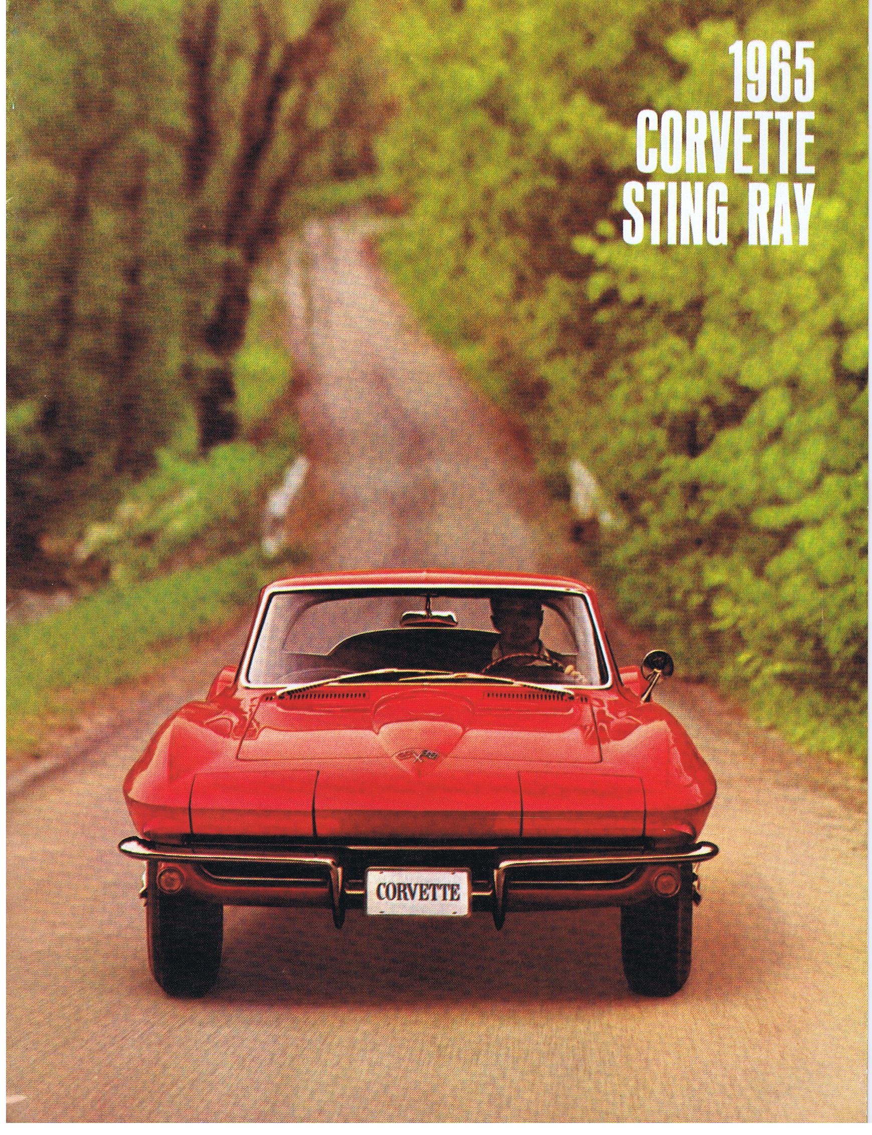 1965 Chevrolet Corvette Försäljningsbroschyr