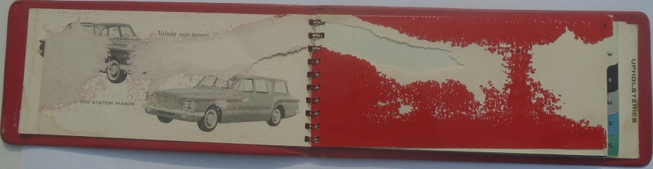 1960 Valiant Color and Upholstery Selections - 3