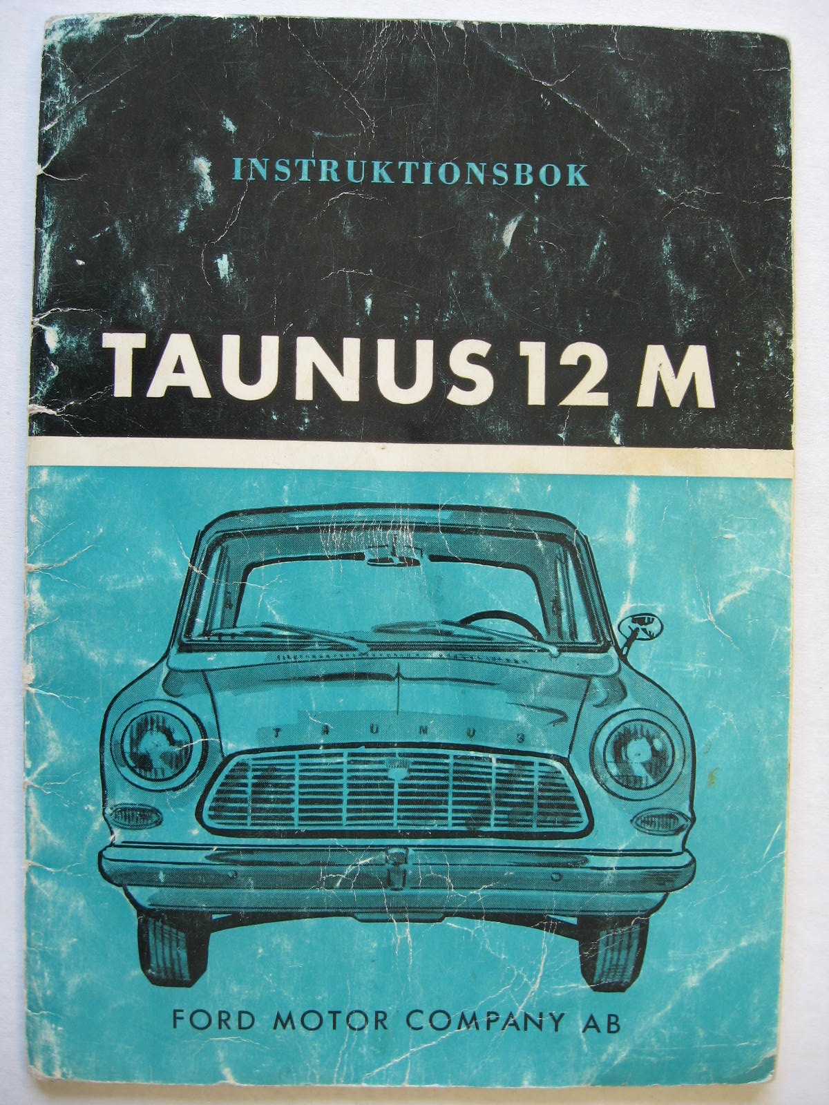 1966 Ford Taunus 12 M instruktiondbok