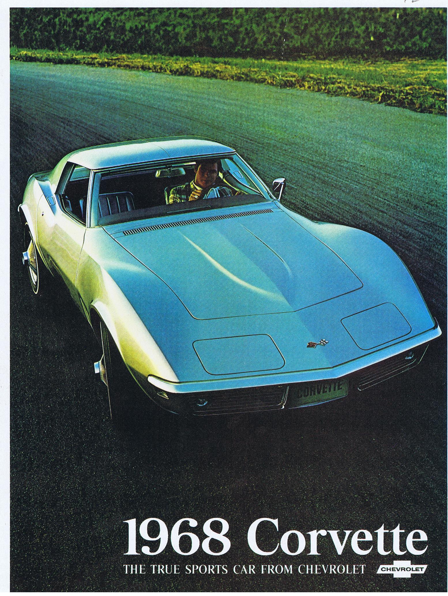 1968 Chevrolet Corvette Broschyr