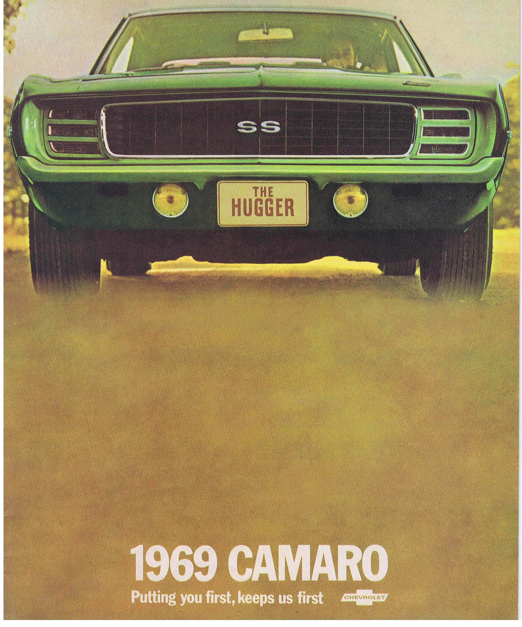 1969 Chevrolet Camaro Broschyr