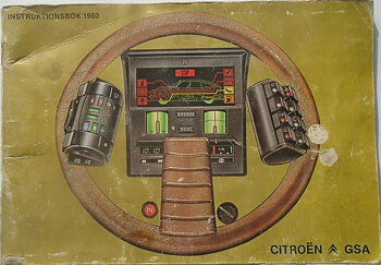 1980 Citroën GSA Instruktionsbok