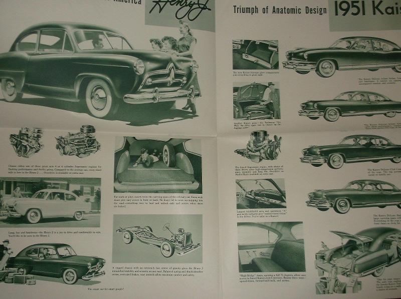 1951 Kaiser Frazer Henry J broschyr, America's newest cars - 2