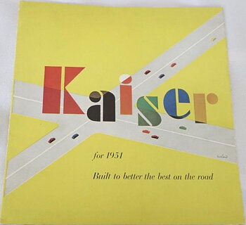 1951 Kaiser folder