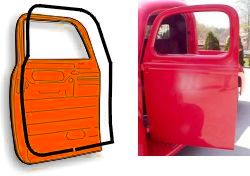 1947 - 1949 Chevrolet & GMC Pickups, Door weatherstrip kits