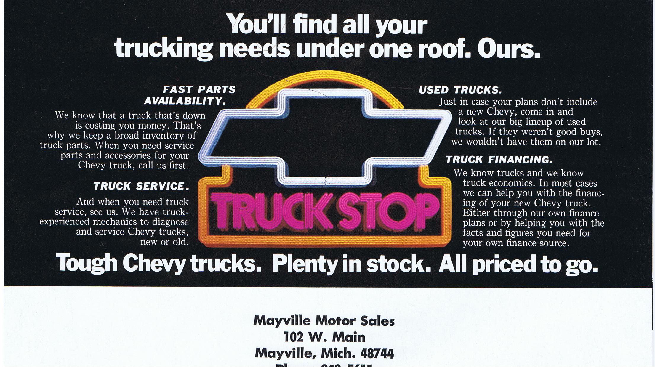 1972 Chevrolet Truck Mailer