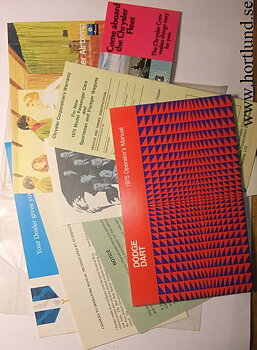 1975 Dodge Dart Operator's Manual