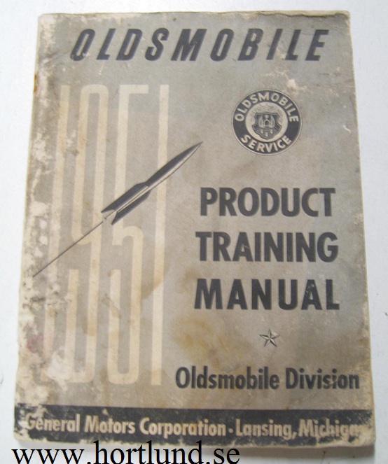 1951 Oldsmobile Product Training Manual