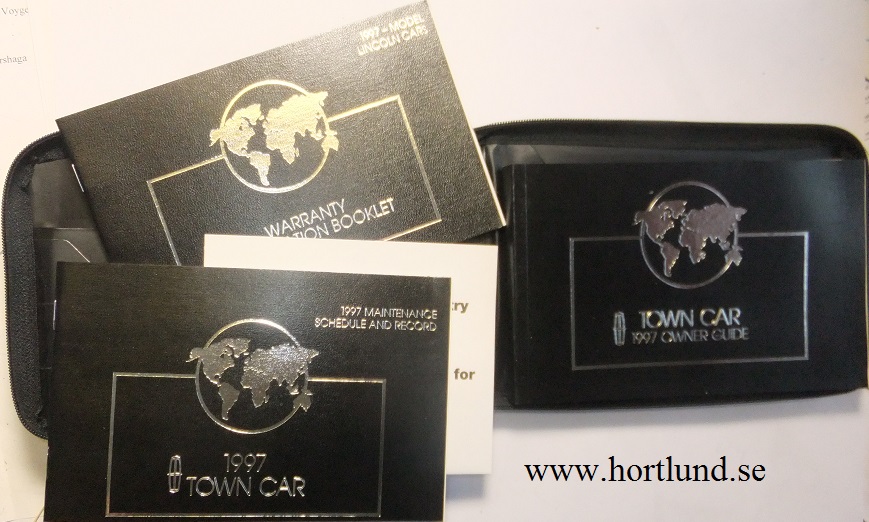 1997 Lincoln Town Car Owner Guide