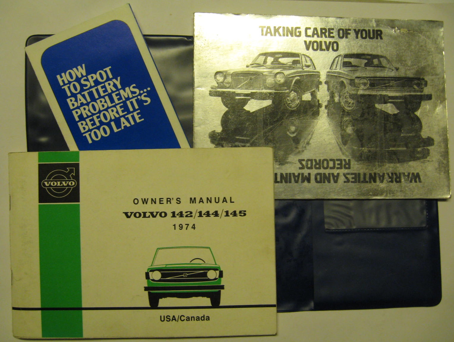 1974 Volvo 142/144/145 Owner's Manual