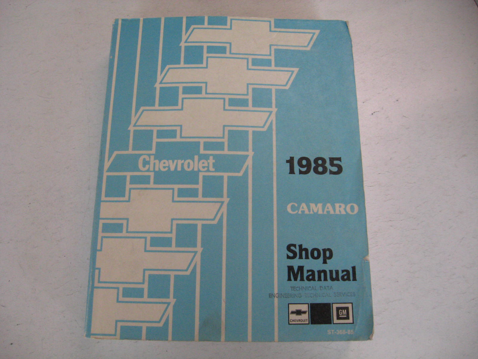 1985 Chevrolet Shop Manual Camaro