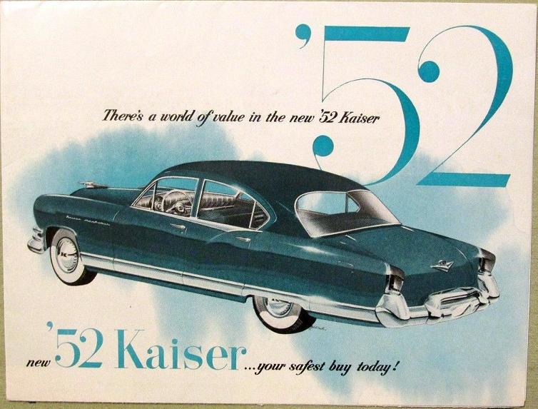 1952 Kaiser folder