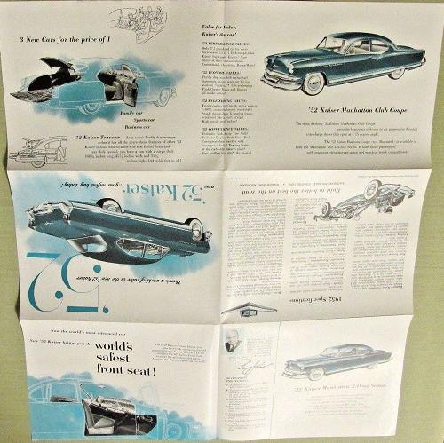 1952 Kaiser folder - 3