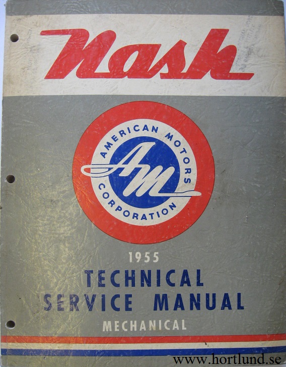 1955 Nash Technical Service Manual Mechanical
