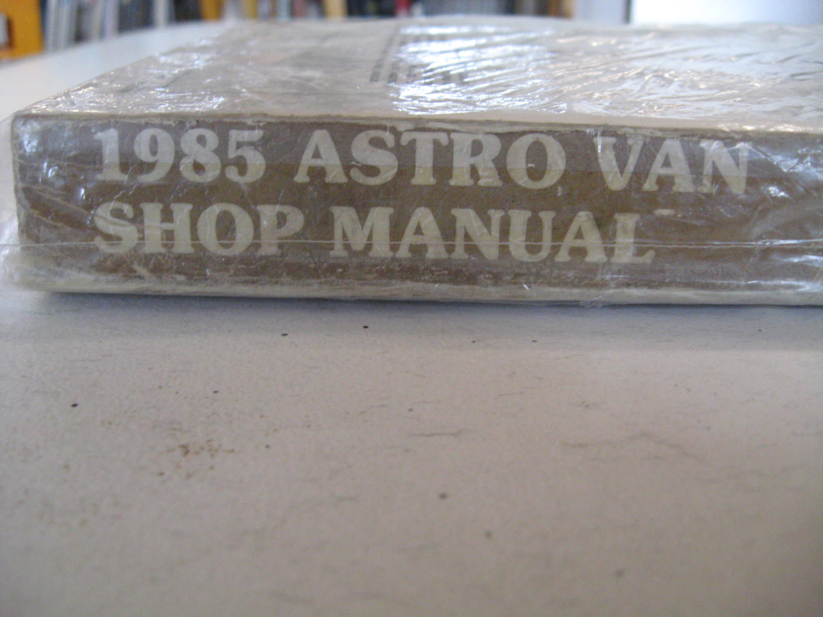 1985 Chevrolet Shop Manual Astro Van