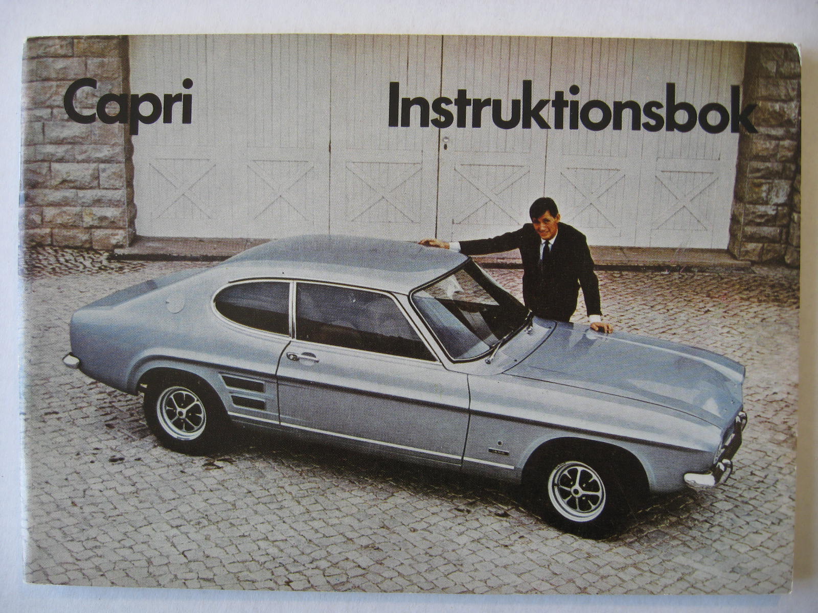 1969-1970 Ford Capri Instruktionsbok