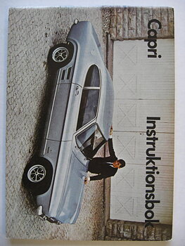 1969-1970 Ford Capri Instruktionsbok