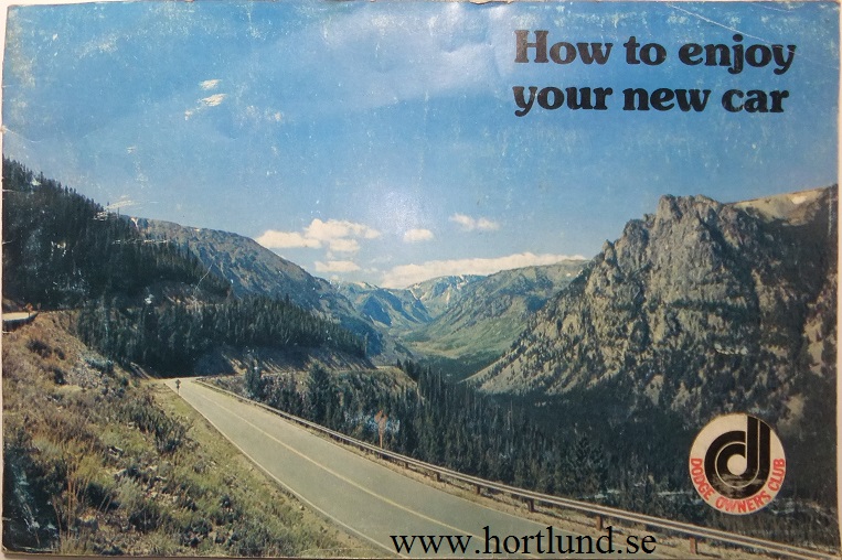 1976 Dodge Owners Club. How to...