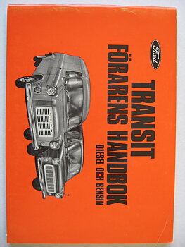 1972 Ford Transit instruktionsbok