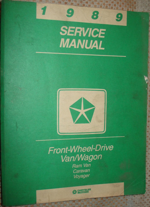1989 FWD Van/Wagon Service Manual