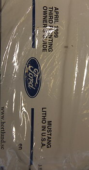 1999 Ford Mustang Owner's Guide