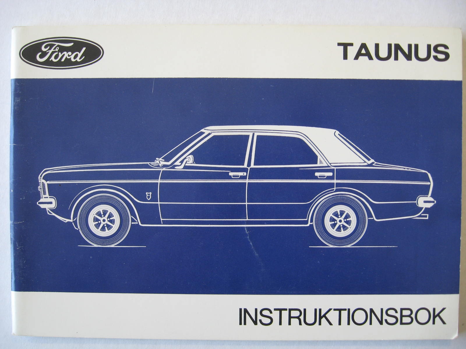 1972 Ford Taunus Instruktionsbok