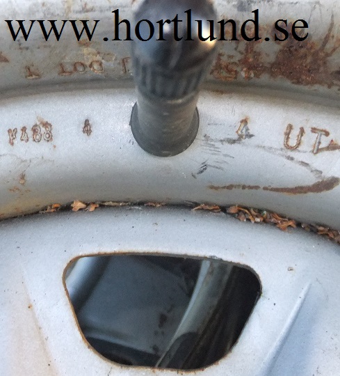 1980-tal Ford fälg 15x5½J - 4