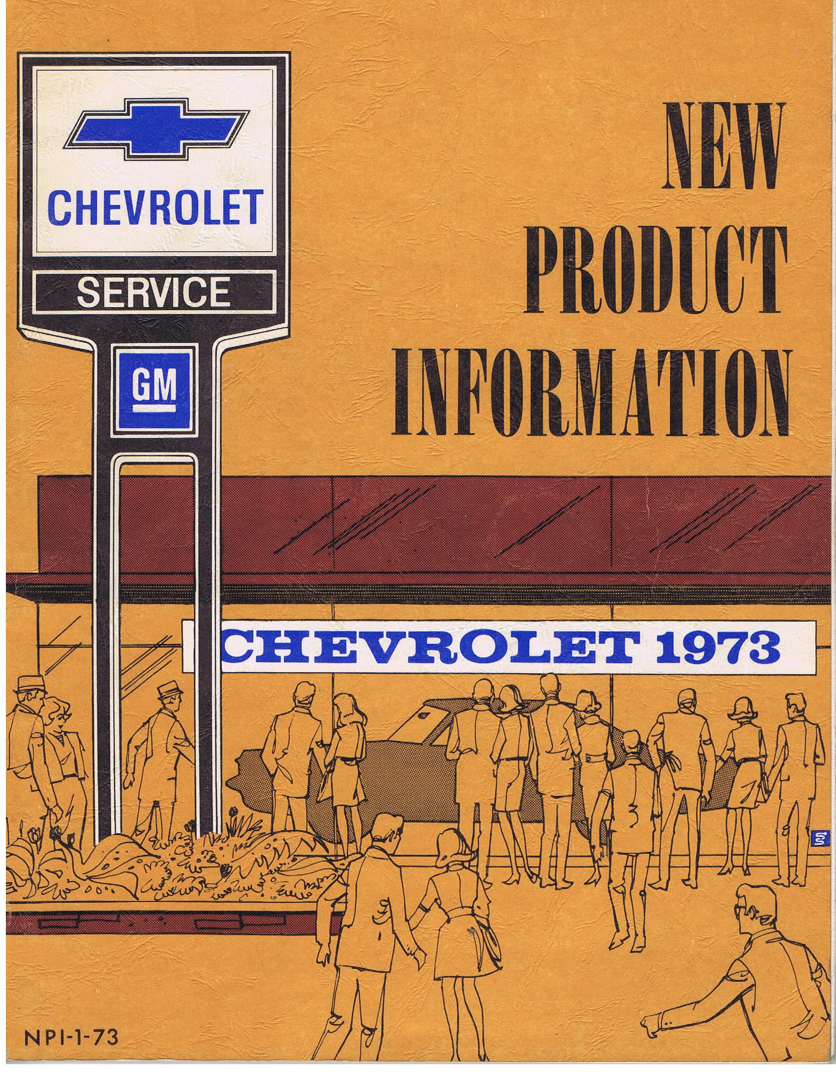 1973 Chevrolet New Product Information