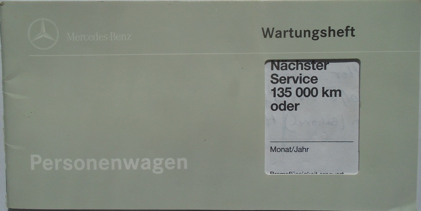 1996 Mercedes-Benz C-Klasse Betriebsanleitung - 3