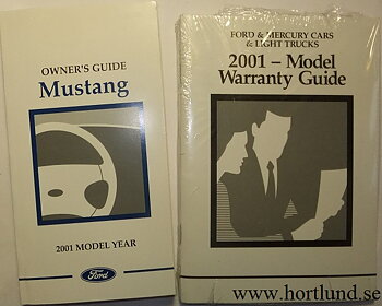 2001 Ford Mustang Owner´s Guide