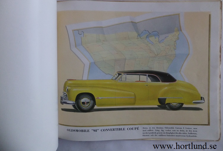 1946 Oldsmobile  Lyxbroschyr svensk - 3