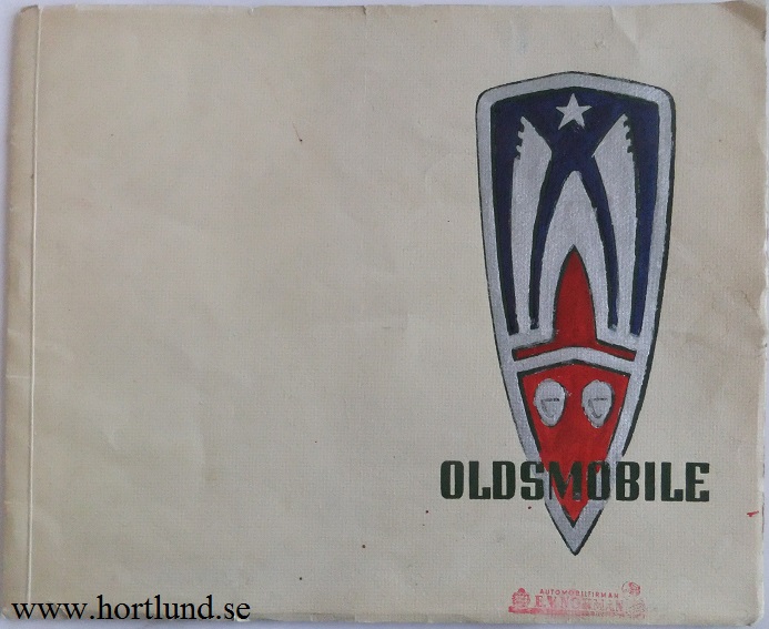 1946 Oldsmobile  Lyxbroschyr svensk