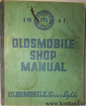 1941 Oldsmobile Shop Manual