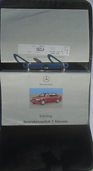 1997 Mercedes-Benz C-Klassen Instruktionsbok