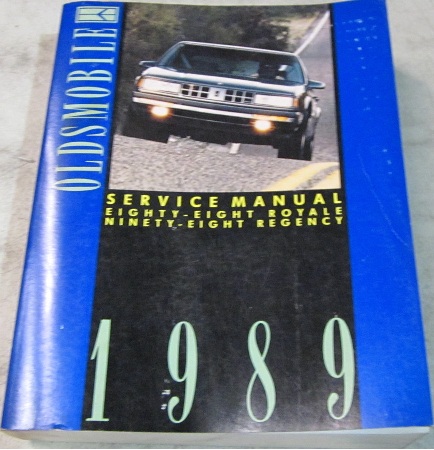 1989 Oldsmobile Eighty-Eight Royale och Ninety-Eight Regency Service Manual