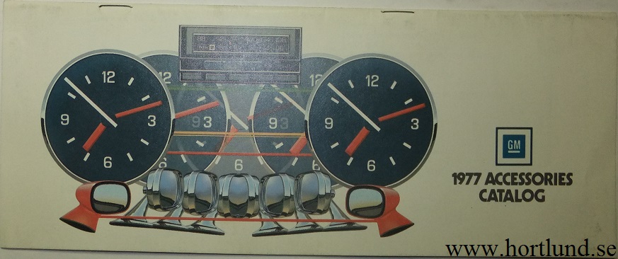 1977 GM Accessories Catalog