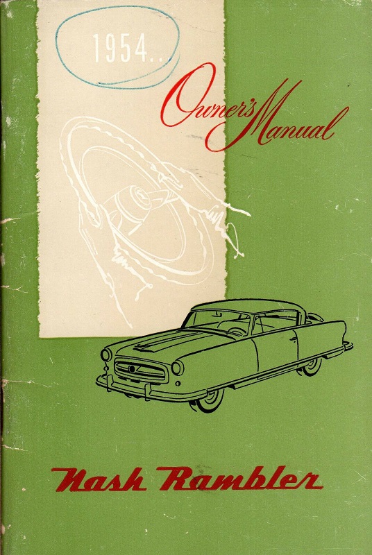 1954 Nash Rambler Owner's Manual
