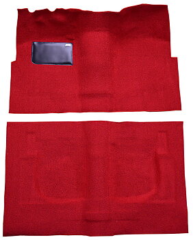 57 - 58 4 Door Hardtop Standard Seats Carpet