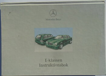 1999-2000 Mercedes-Benz E-Klassen Instruktionsbok