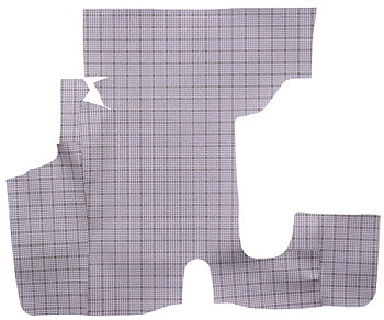 57 - 58 Ford Trunk Mat