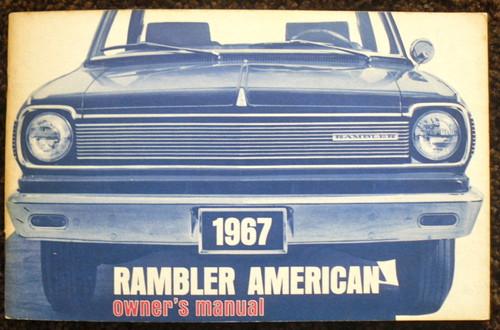 1967 Rambler American Owner's Manual