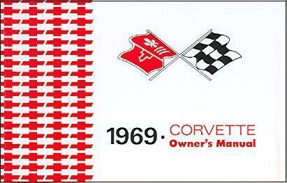 1969 Chevrolet Corvette Owners Manual
