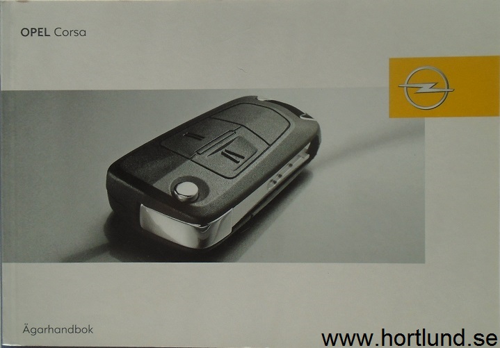 2007 Opel Corsa Handbok