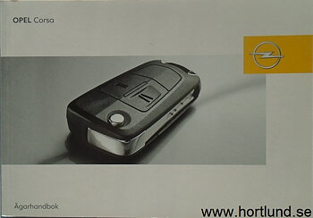2007 Opel Corsa Handbok