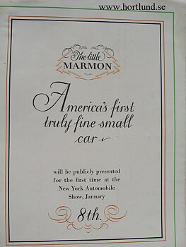 1927 Little Marmon broschyr